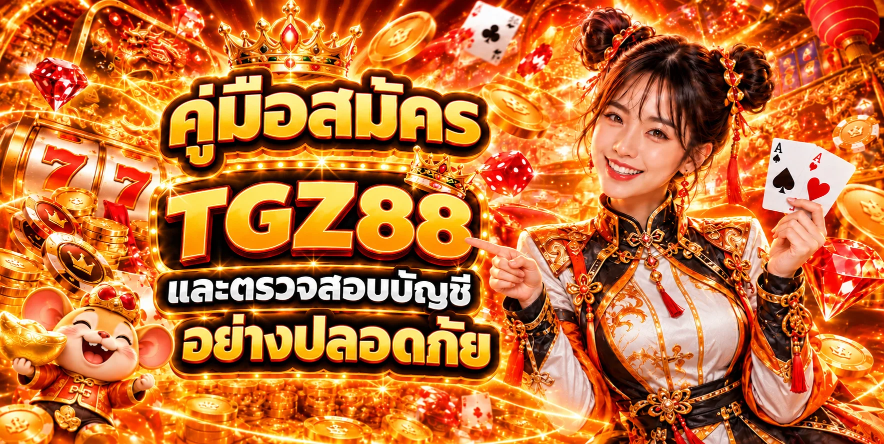 TGZ88 วิธีสมัครสมาชิกและตรวจสอบบัญชีอย่างปลอดภัย